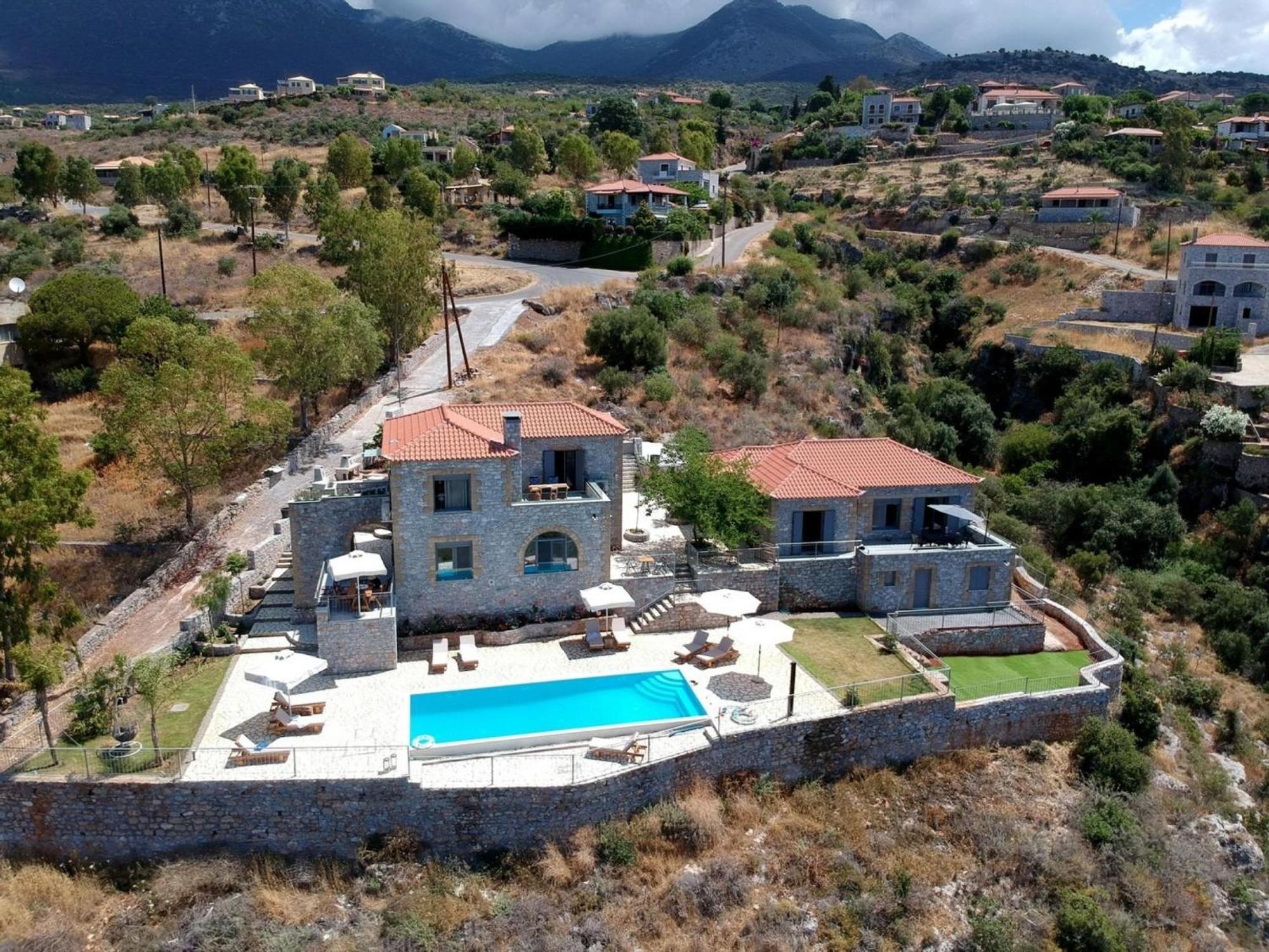 Elsa Villa By Elrin Villas Mani Neokhorion  Exterior foto